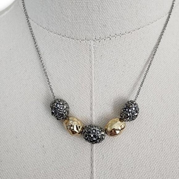 Liz Claiborne Jewelry - Silver/Gold Beaded Necklace